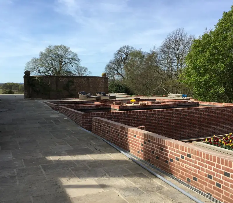 Landscaping installation by Fortify Construction Ltd