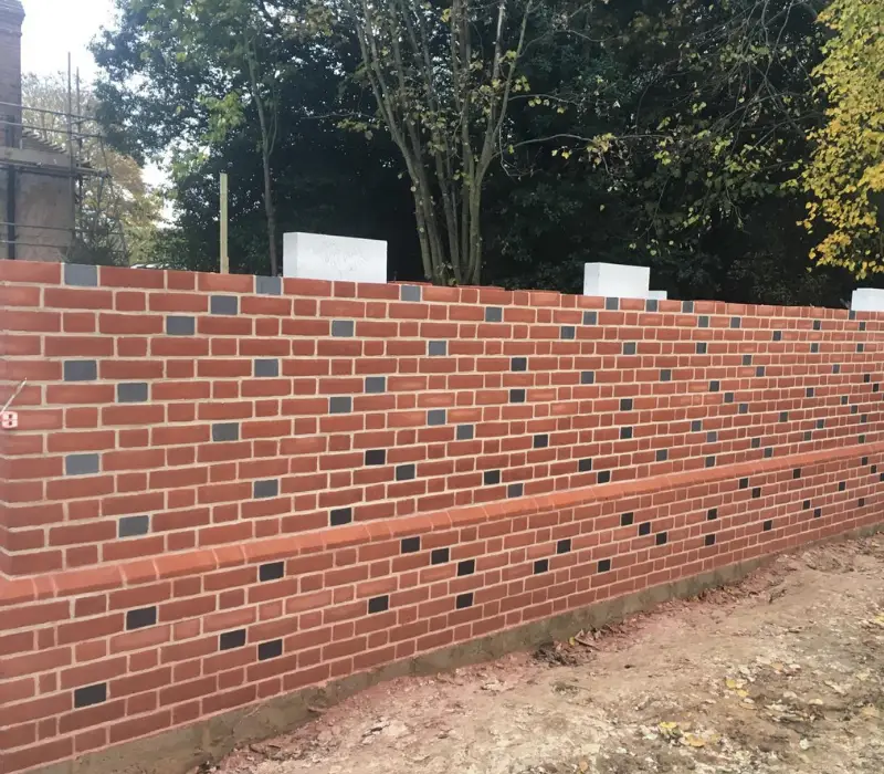 Bespoke brickwork build by Fortify Construction Ltd