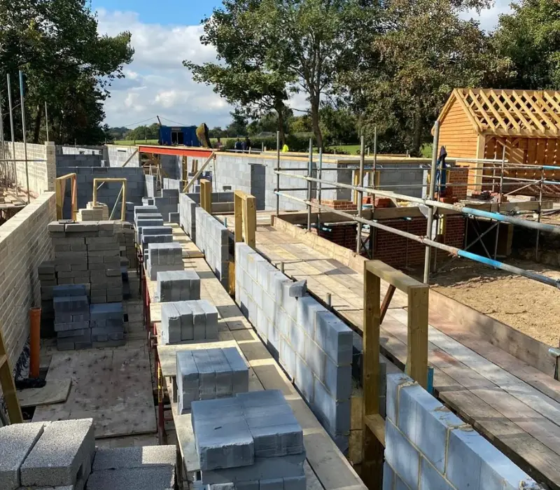 Bespoke bungalow construction and installation by Fortify Construction Ltd