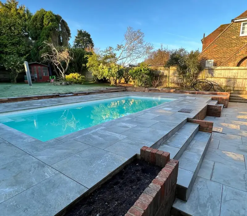 Bespoke pool design and installation by Fortify Construction Ltd